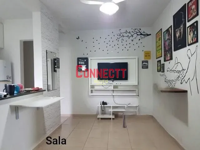Apartamento com 56m² 2 quartos e 1 banheiro, à venda, no bairro City Ribeirão em Ribeirão Preto