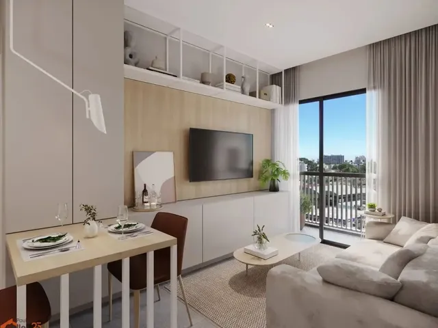 Apartamento 1 quarto e 1 banheiro, à venda, no bairro Alto da Glória em Curitiba