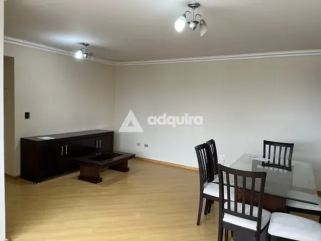 Apartamento com 128m² 3 quartos e 2 banheiros, à venda, no bairro Centro em Ponta Grossa