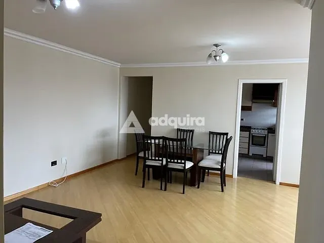 Apartamento com 128m² 3 quartos e 2 banheiros, à venda, no bairro Centro em Ponta Grossa
