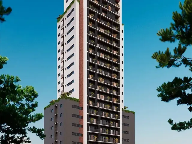 Apartamento 2 quartos e 2 banheiros, à venda, no bairro Jardim Botânico em Curitiba