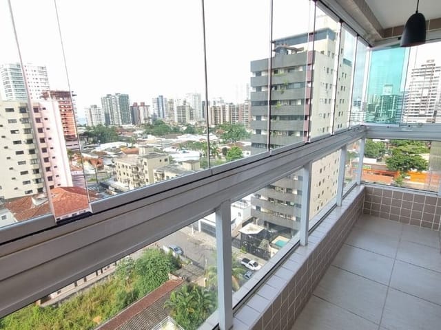 Apartamento com 70m² 2 quartos e 2 banheiros, à venda, no bairro Canto do Forte em Praia Grande