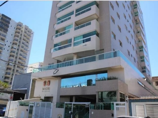 Apartamento com 70m² 2 quartos e 2 banheiros, à venda, no bairro Canto do Forte em Praia Grande