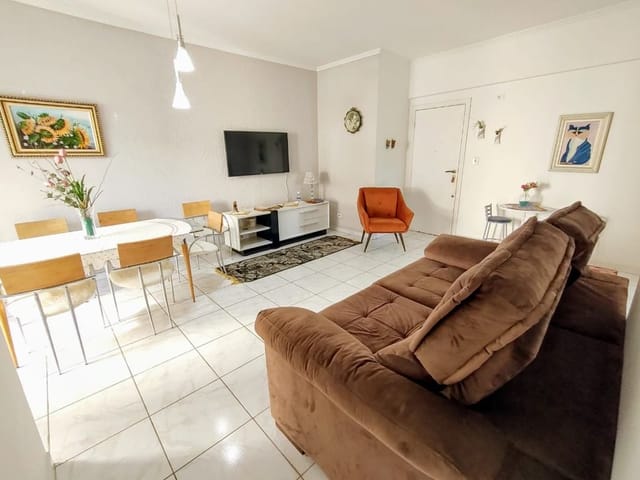 Apartamento com 83m² 2 quartos e 2 banheiros, à venda, no bairro Canto do Forte em Praia Grande