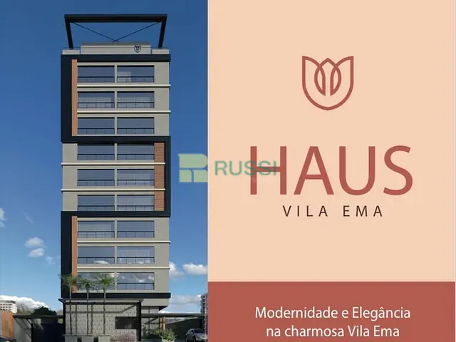 Apartamento 2 quartos e 3 banheiros, à venda, no bairro Vila Ema em São José dos Campos