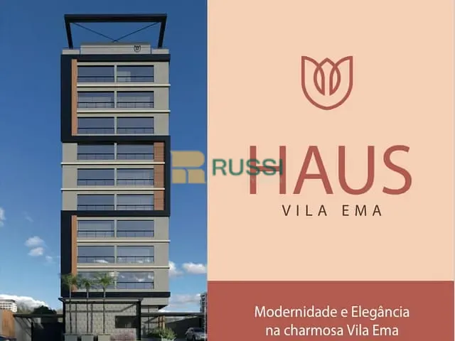 Apartamento 2 quartos e 3 banheiros, à venda, no bairro Vila Ema em São José dos Campos
