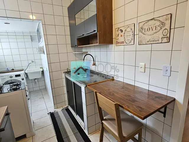 Apartamento 1 quarto e 1 banheiro, para alugar, no bairro Vila Adyana em São José dos Campos