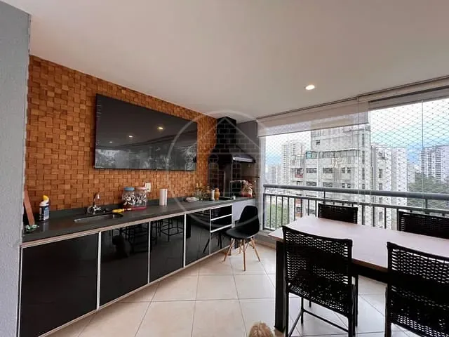 Apartamento com 122m² 3 quartos e 4 banheiros, à venda, no bairro Vila Andrade em São Paulo
