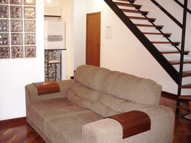 Foto do Apartamento - Apartamento Duplex com 1 dormitório à venda, 78 m² por R$ 650.000,00 - Jardim Aquarius - São José dos Campos/SP | RUSSI IMÓVEIS