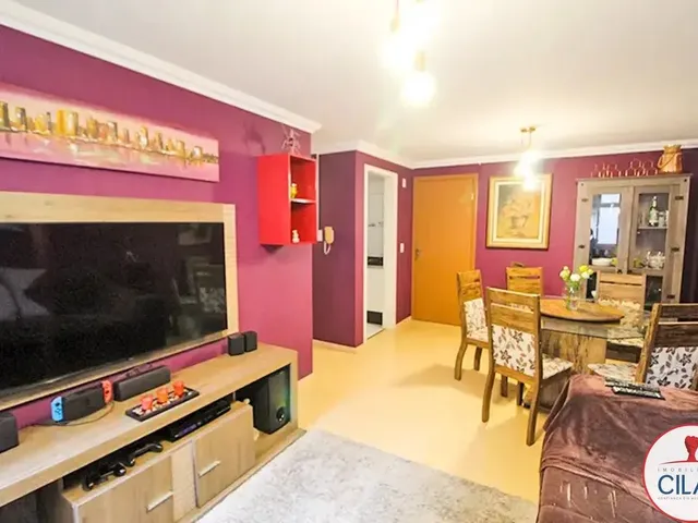 Apartamento 3 quartos e 1 banheiro, à venda, no bairro Portão em Curitiba