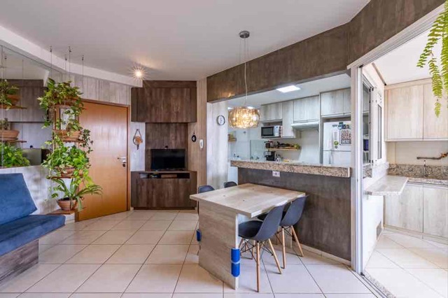 Apartamento 3 quartos e 2 banheiros, para alugar, no bairro Gleba Fazenda Palhano em Londrina