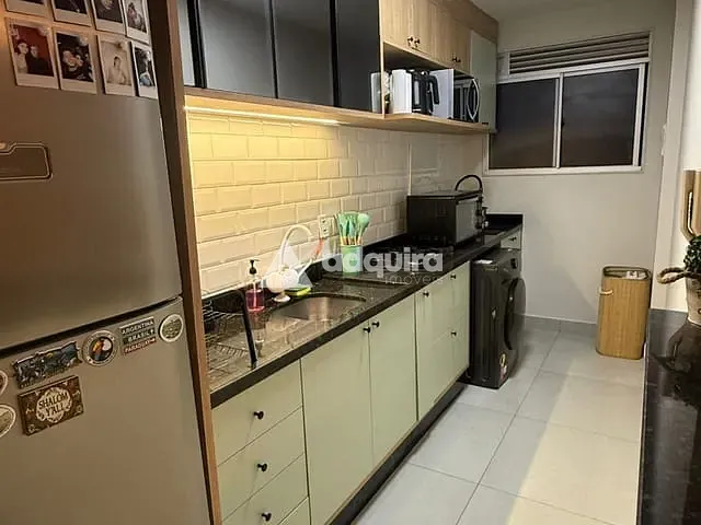 Apartamento com 56m² 2 quartos e 1 banheiro, à venda, no bairro Oficinas em Ponta Grossa