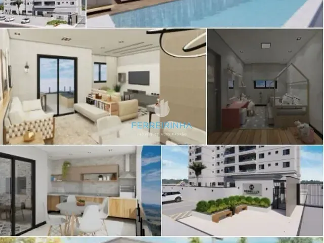 Apartamento 3 quartos e 3 banheiros, à venda, no bairro Condomínio Residencial Colinas do Paratehy em São José dos Campos