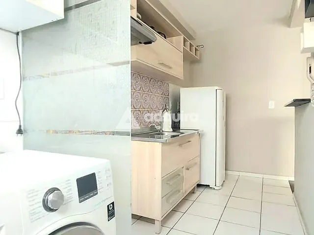 Apartamento com 56m² 2 quartos e 1 banheiro, à venda, no bairro Oficinas em Ponta Grossa