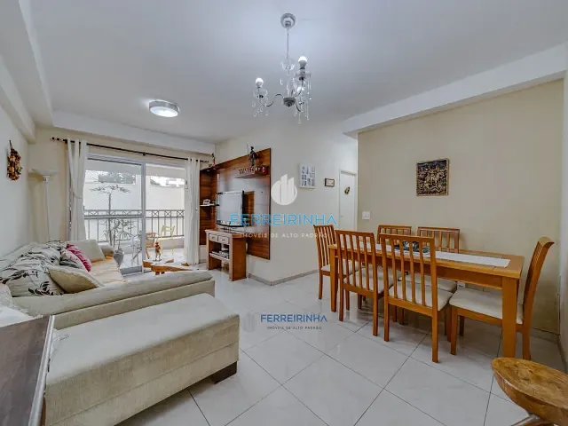Apartamento 3 quartos e 2 banheiros, à venda, no bairro Parque Residencial Aquarius em São José dos Campos