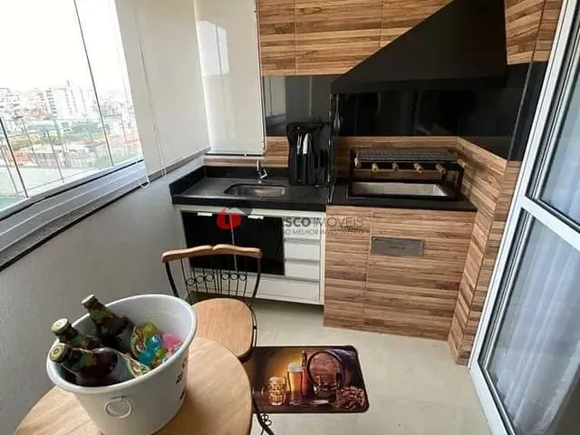 Apartamento com 72m² 2 quartos e 1 banheiro, à venda ou para alugar, no bairro Campestre em Santo André