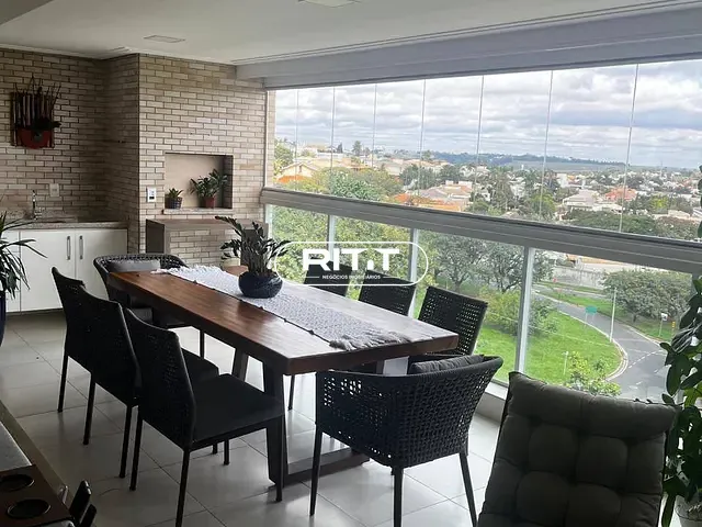Apartamento com 137m² 3 quartos e 4 banheiros, à venda, no bairro Loteamento Alphaville Campinas em Campinas