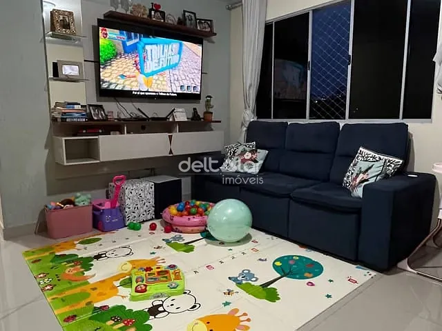 Apartamento com 67m² 3 quartos e 1 banheiro, à venda, no bairro Rio Branco em Belo Horizonte