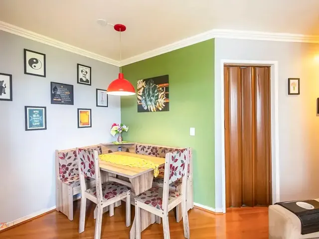Apartamento 3 quartos e 1 banheiro, à venda, no bairro Fazendinha em Curitiba
