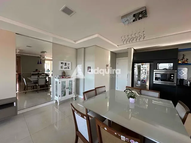 Apartamento com 197m² 3 quartos e 2 banheiros, à venda, no bairro Nova Rússia em Ponta Grossa