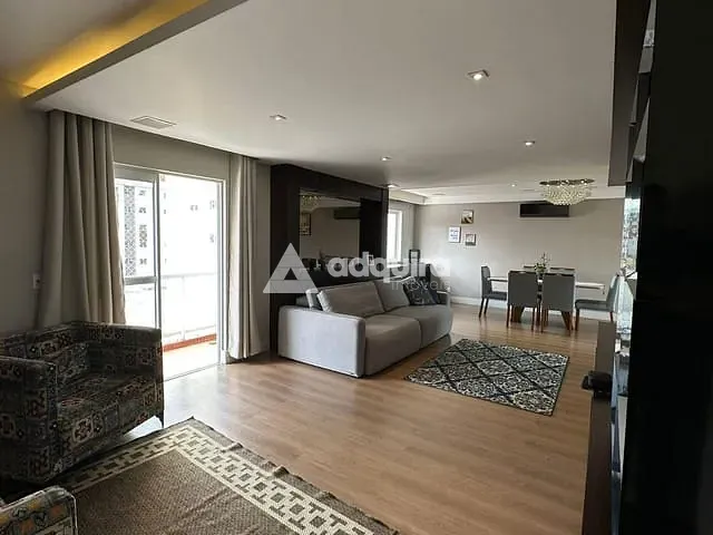 Apartamento com 136m² 3 quartos e 3 banheiros, à venda, no bairro Centro em Ponta Grossa