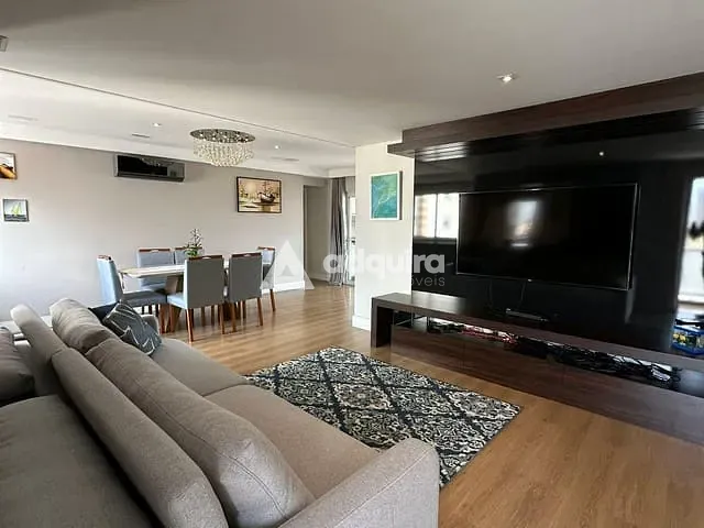 Apartamento com 136m² 3 quartos e 3 banheiros, à venda, no bairro Centro em Ponta Grossa