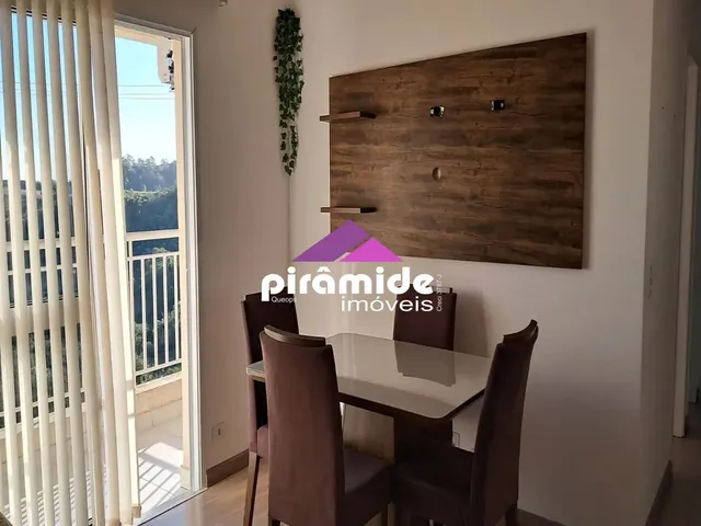 Apartamento com 52m² 2 quartos e 1 banheiro, para alugar, no bairro Pagador de Andrade em Jacareí