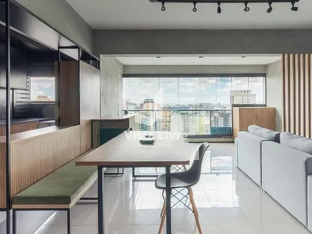 Apartamento com 73m² 1 quarto e 2 banheiros, à venda, no bairro Pinheiros em São Paulo