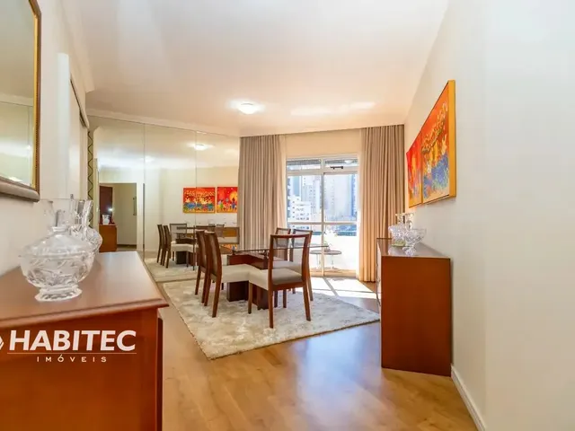 Apartamento 3 quartos e 4 banheiros, à venda, no bairro Água Verde em Curitiba