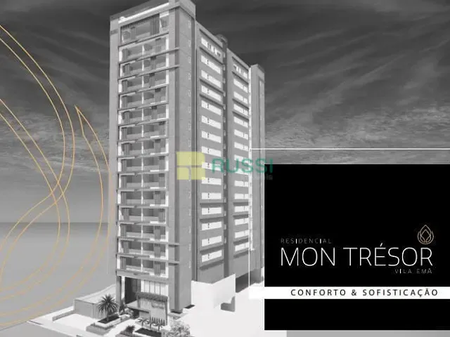 Apartamento com 115m² 3 quartos e 2 banheiros, à venda, no bairro Vila Ema em São José dos Campos