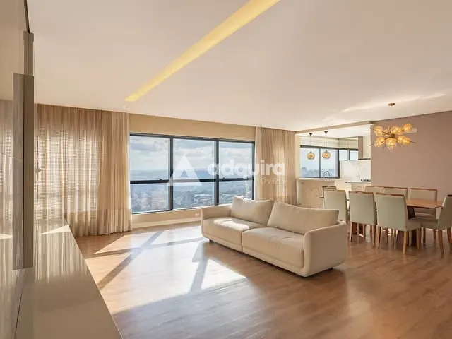 Apartamento com 393m² 3 quartos e 5 banheiros, à venda, no bairro Centro em Ponta Grossa