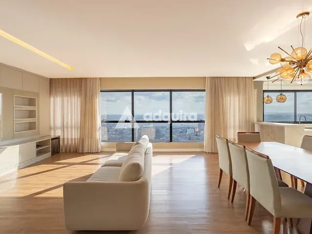 Apartamento com 393m² 3 quartos e 5 banheiros, à venda, no bairro Centro em Ponta Grossa
