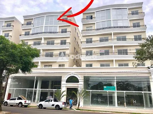 Apartamento 3 quartos e 2 banheiros, à venda, no bairro Oficinas em Ponta Grossa
