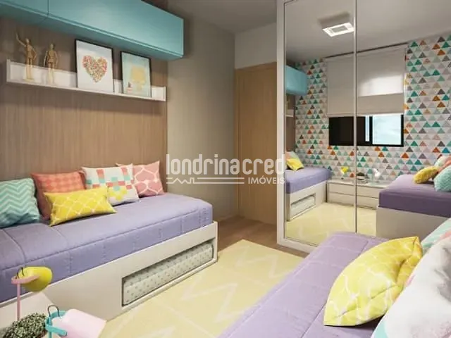 Apartamento 2 quartos e 2 banheiros, à venda, no bairro Pacaembu em Londrina