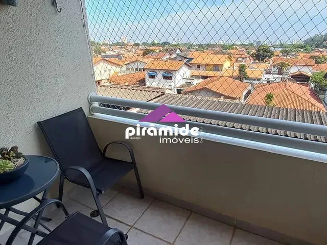 Apartamento com 105m² 3 quartos e 3 banheiros, à venda, no bairro Bosque dos Eucaliptos em São José Dos Campos