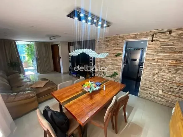 Apartamento com 135m² 4 quartos e 3 banheiros, para alugar, no bairro Dona Clara em Belo Horizonte