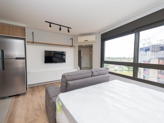 Loft 1 quarto e 1 banheiro, para alugar, no bairro Areal em Pelotas