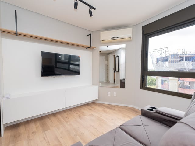 Loft 1 quarto e 1 banheiro, para alugar, no bairro Areal em Pelotas