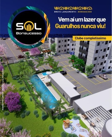 Foto do Apartamento - Apartamento à venda com lazer completo, Minha Casa Minha Vida, entrada facilitada - Jardim Albertina, Guarulhos, SP | Willians Meda Imobiliária