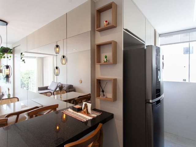 Foto do Apartamento - Apartamento à venda 2quartos 1banheiro 1vaga, Planalto, Belo Horizonte, MG | Deltalar Imóveis