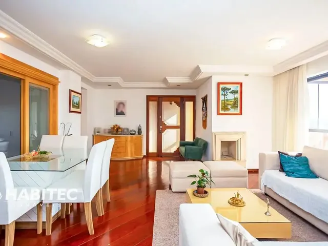 Apartamento 4 quartos e 4 banheiros, para alugar, no bairro Juvevê em Curitiba