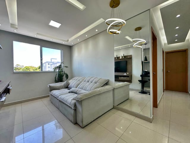 Foto do Apartamento - Apartamento à venda com 2 quartos, armarios planejados e uma vaga coberta, Planalto, Belo Horizonte, MG | Deltalar Imóveis