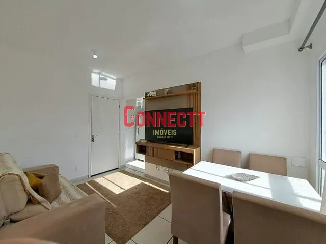 Apartamento 2 quartos e 1 banheiro, à venda, no bairro Jardim Antártica em Ribeirão Preto