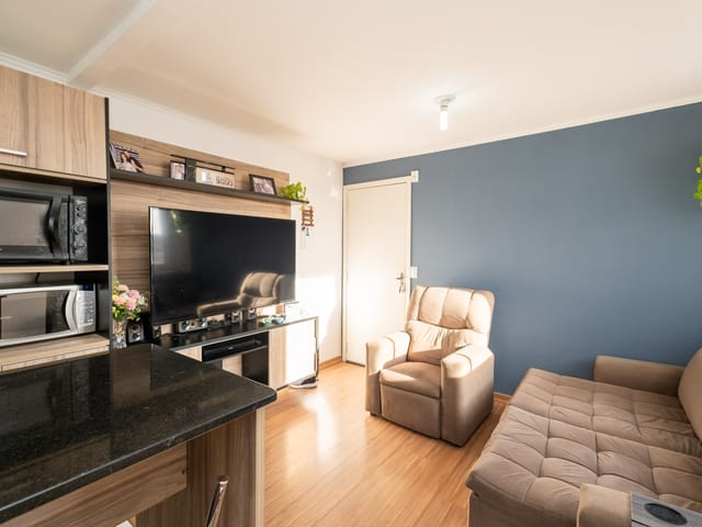 Apartamento 2 quartos e 1 banheiro, à venda, no bairro Três Vendas em Pelotas