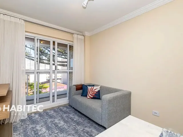 Apartamento 1 quarto e 1 banheiro, para alugar, no bairro Juvevê em Curitiba
