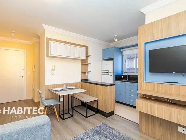 Apartamento 1 quarto e 1 banheiro, para alugar, no bairro Juvevê em Curitiba