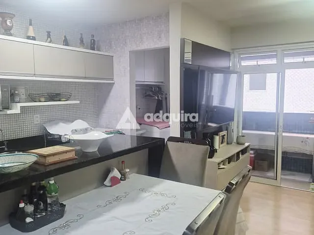 Apartamento com 129m² 2 quartos e 2 banheiros, à venda, no bairro Centro em Ponta Grossa