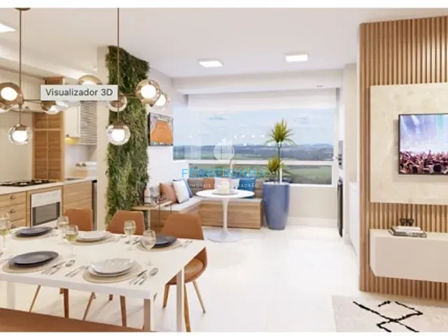 Apartamento 2 quartos e 2 banheiros, para alugar, no bairro Jardim das Colinas em São José dos Campos