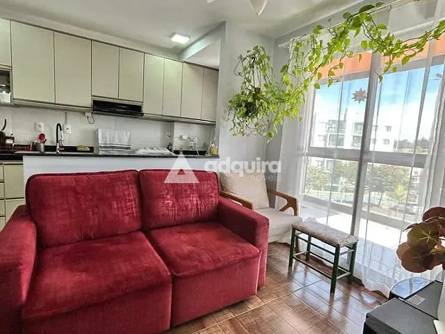 Apartamento com 69m² 3 quartos e 1 banheiro, à venda, no bairro Colônia Dona Luíza em Ponta Grossa