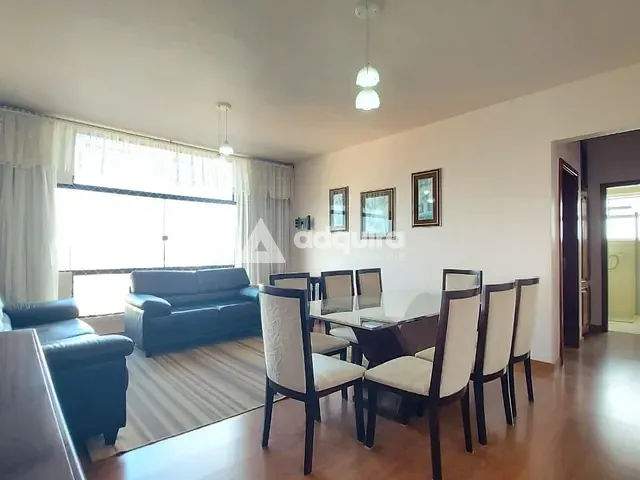 Apartamento 2 quartos e 2 banheiros, à venda, no bairro Centro em Ponta Grossa